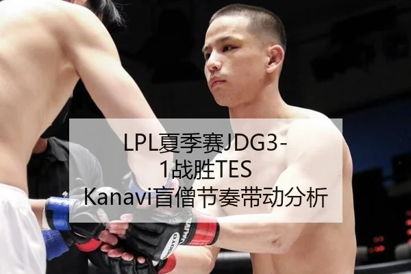 LPL夏季赛JDG3-1战胜TES Kanavi盲僧节奏带动分析